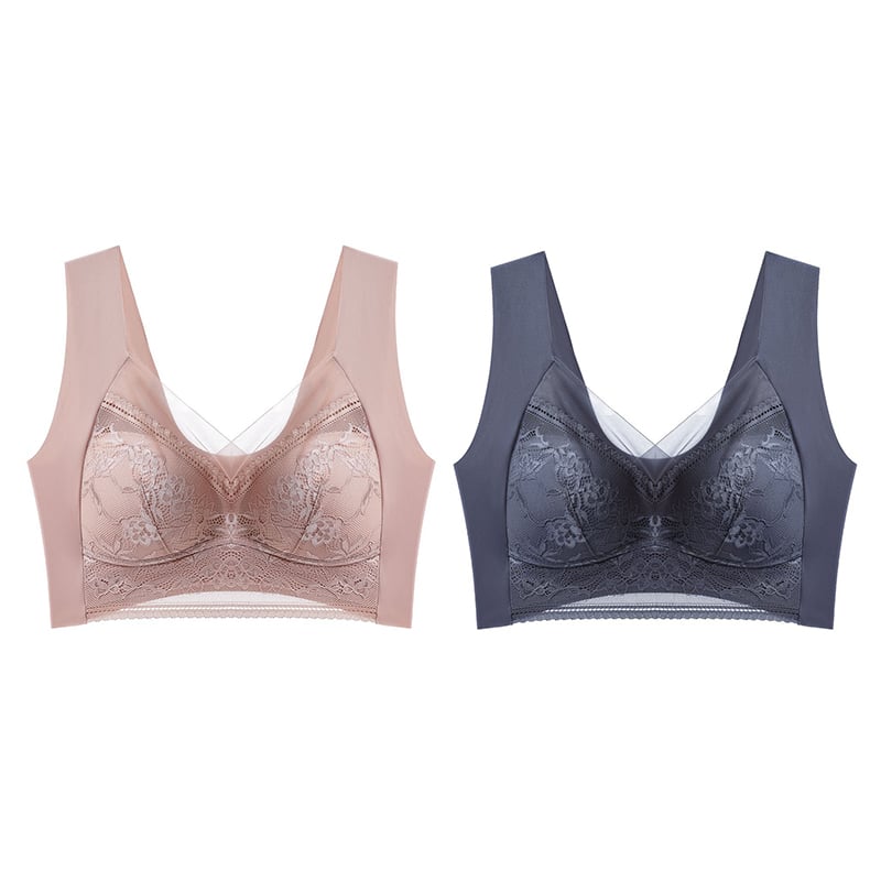 đ„Womenâs Lace Silk Push Up Bra
