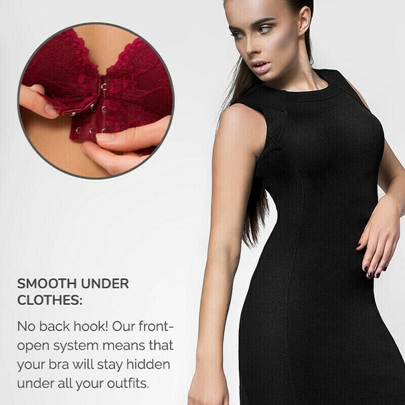 Sora Bra – 5D Front Closure Bra for Elderly Women – Comfortable, Supportive & Easy to Wear