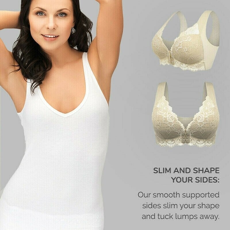Sora Bra – 5D Front Closure Bra for Elderly Women – Comfortable, Supportive & Easy to Wear