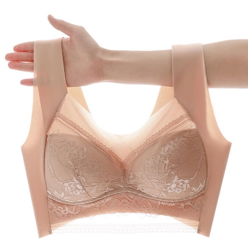 đ„Womenâs Lace Silk Push Up Bra