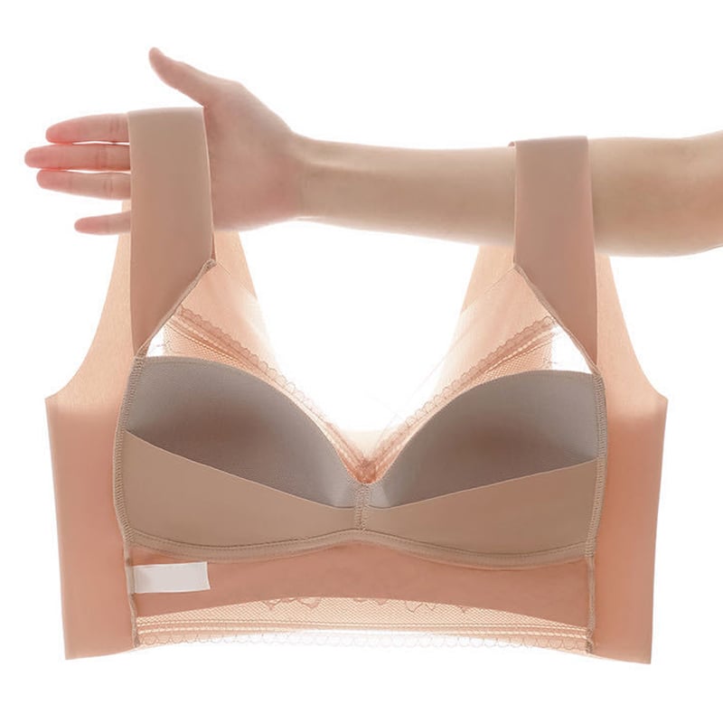 đ„Womenâs Lace Silk Push Up Bra