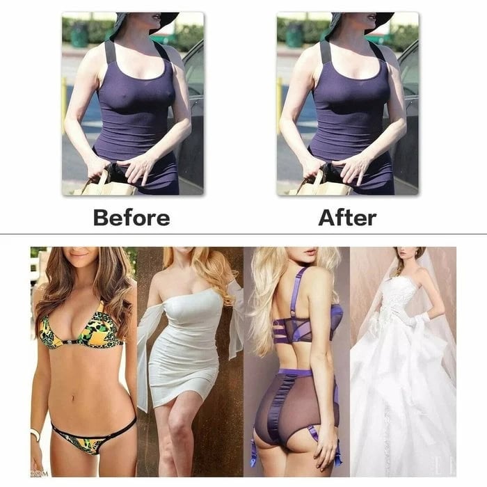 Invisible Backless Strapless Bra – Comfort and Support for Every Outfit!