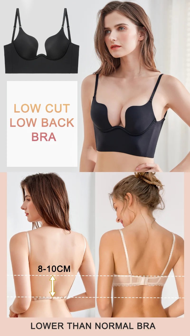 Invisible Backless Strapless Bra – Comfort and Support for Every Outfit!