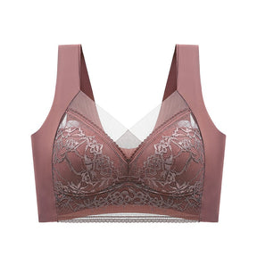 🔥Women’s Lace Silk Push Up Bra