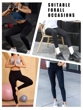 SculptCurve™ High-Waisted Tummy Control Leggings with Smart Side Pockets