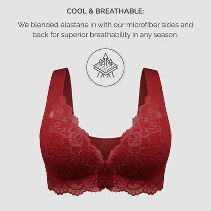 Sora Bra – 5D Front Closure Bra for Elderly Women – Comfortable, Supportive & Easy to Wear