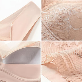 🔥Women’s Lace Silk Push Up Bra