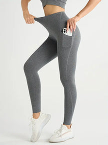 SculptCurve™ High-Waisted Tummy Control Leggings with Smart Side Pockets