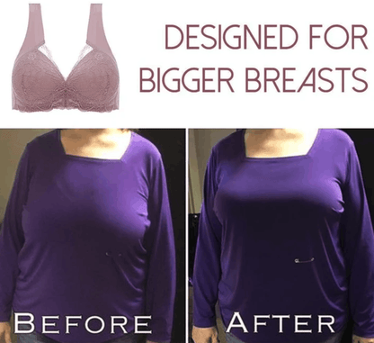 Sora Bra – 5D Front Closure Bra for Elderly Women – Comfortable, Supportive & Easy to Wear