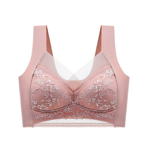🔥Women’s Lace Silk Push Up Bra