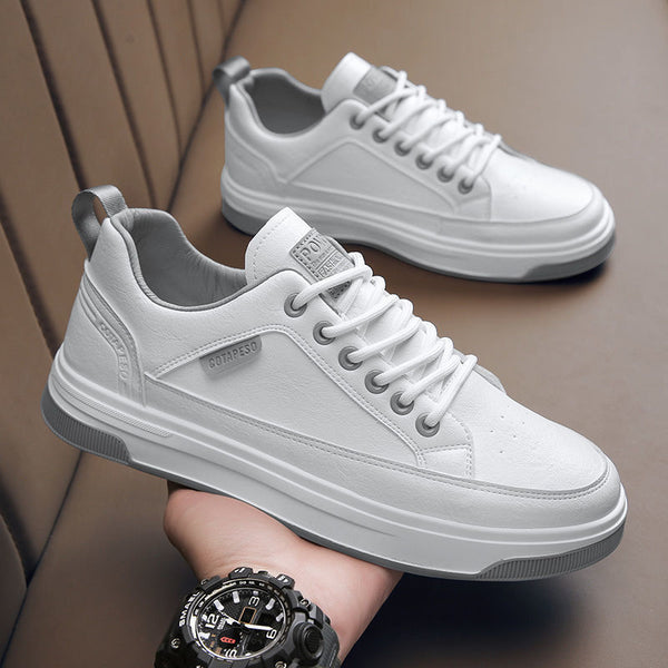 UrbanGrip – Men's Casual Leather Sneakers with Non-Slip Sole