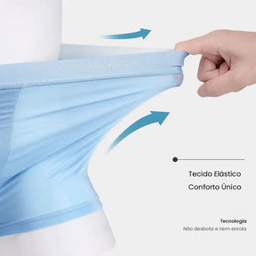 Breathable Ice Silk Boxer Briefs – 4-Pack Set